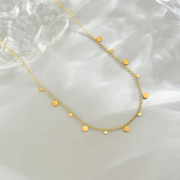 Luna Oval Pendant Necklace