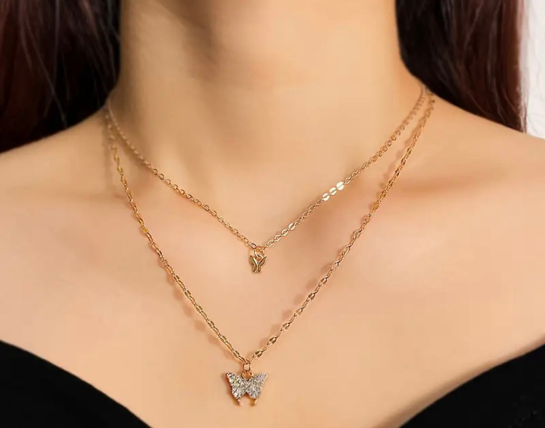 Butterfly Charm Duo
