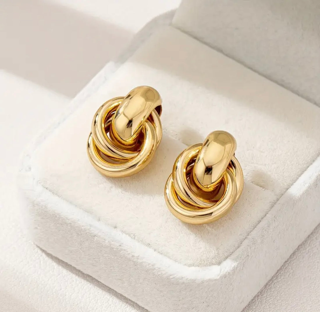 Gold-Toned Earrings
