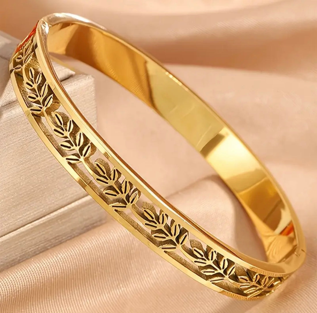 Gilded Vine Cuff