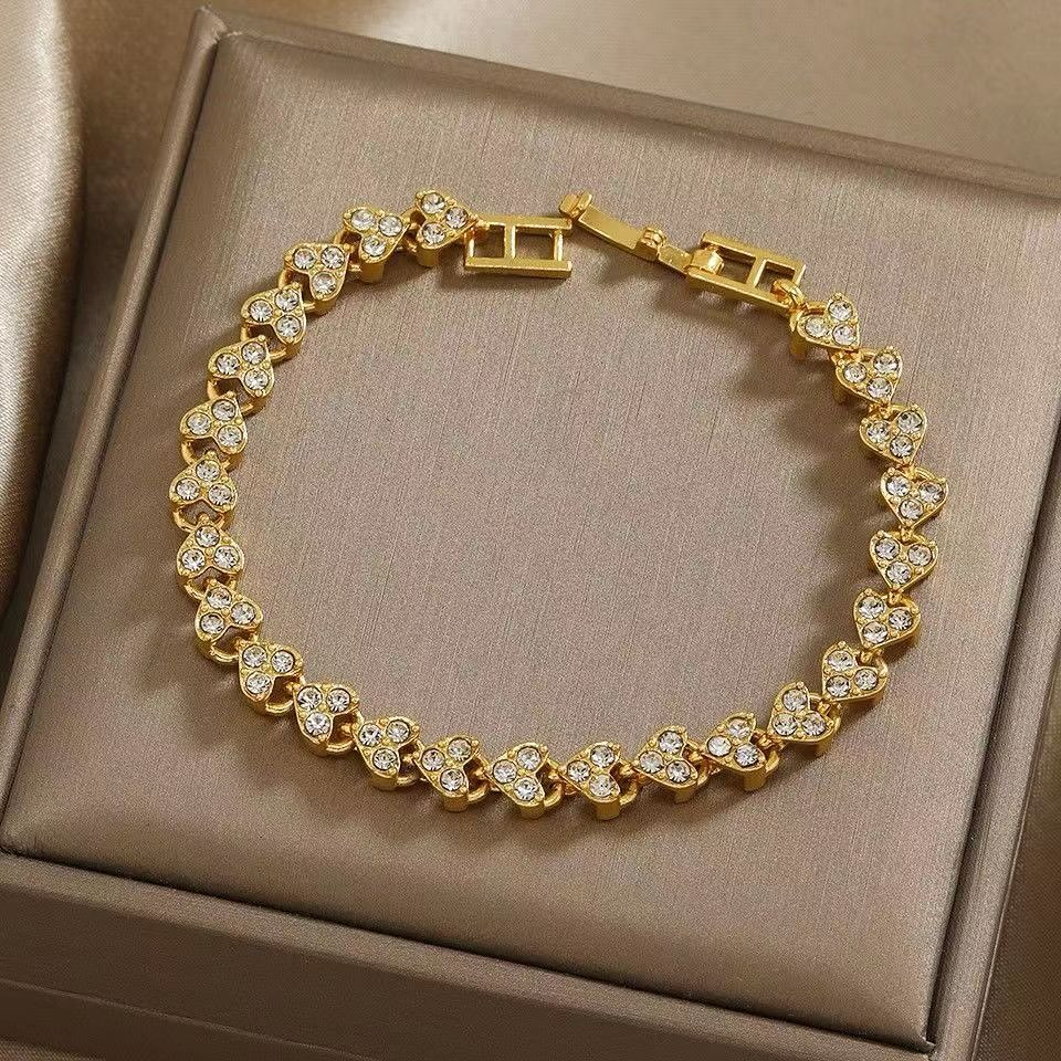 Roma Heart Sparkle Bracelet
